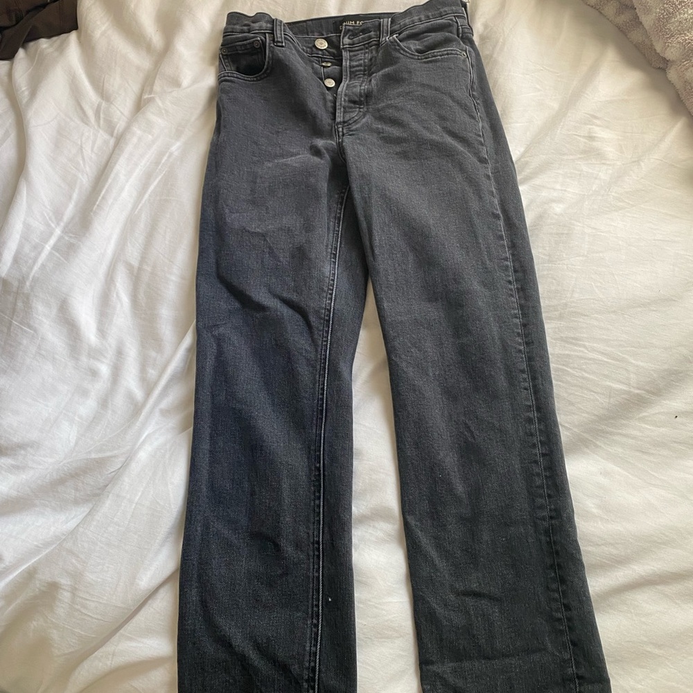 Denim Forum Arlo High Rise Straight